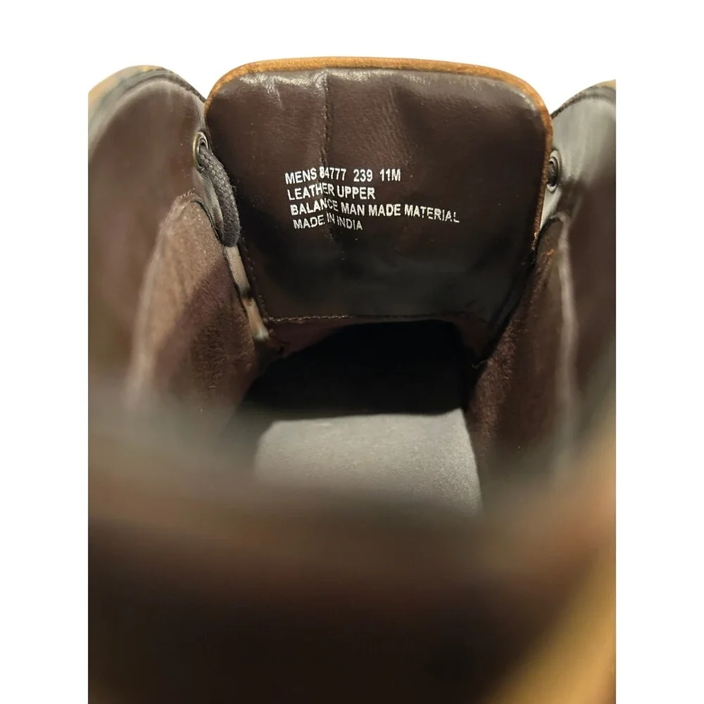 Nunn Bush 84777 Men's Size 11 Brown Leather Chukka‎ Boots